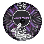 Personalised Aboriginal 50th Birthday Spare Tire Cover Kangaroo Indigenous Dot Art Australian Culture