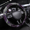 Aboriginal 50th Birthday Steering Wheel Cover Kangaroo Indigenous Dot Art Australian Culture