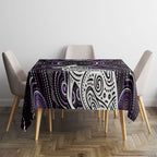 Personalised Aboriginal 50th Birthday Tablecloth Kangaroo Indigenous Dot Art Australian Culture