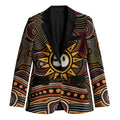 Personalised Aboriginal 50th Birthday Blazer Indigenous Dot Painting Native Australian Celebration