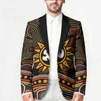 Personalised Aboriginal 50th Birthday Blazer Indigenous Dot Painting Native Australian Celebration