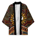 Personalised Aboriginal 50th Birthday Kimono Indigenous Dot Painting Native Australian Celebration