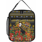Personalized Richmond Tigers Football Christmas Lunch Bag Australian Football Mascot - Ugly Xmas Pattern Festive