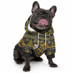 Personalized Richmond Tigers Football Christmas Pet Hoodie Australian Football Mascot - Ugly Xmas Pattern Festive