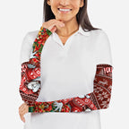 Personalized Sydney Swans Football Christmas Arm Sleeves Australian Football Mascot - Ugly Xmas Pattern Festive