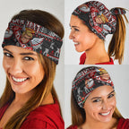 Personalized St Kilda Football Christmas Neck Gaiter Australian Football Mascot - Ugly Xmas Pattern Festive