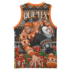 Personalized Giants Football Christmas Basketball Jersey Australian Football Mascot - Ugly Xmas Pattern Festive