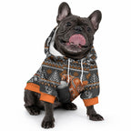Personalized Giants Football Christmas Pet Hoodie Australian Football Mascot - Ugly Xmas Pattern Festive