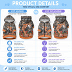 Personalized Giants Football Christmas Pet Hoodie Australian Football Mascot - Ugly Xmas Pattern Festive