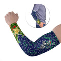 Personalised New Zealand Warriors Rugby Christmas Arm Sleeves Santa Rugby Mascot - Pine Wreath Festive