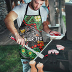 Personalized Penrith Panthers Apron Aboriginal Pattern with Graffiti Style Design