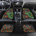 Personalized Penrith Panthers Car Mats Aboriginal Pattern with Graffiti Style Design