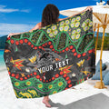 Personalized Penrith Panthers Sarong Aboriginal Pattern with Graffiti Style Design