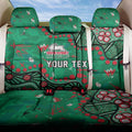 Personalized South Sydney Rabbitohs Back Car Seat Cover Aboriginal Pattern with Graffiti Style Design