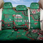 Personalized South Sydney Rabbitohs Back Car Seat Cover Aboriginal Pattern with Graffiti Style Design