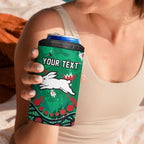 Personalized South Sydney Rabbitohs 4 in 1 Can Cooler Tumbler Aboriginal Pattern with Graffiti Style Design