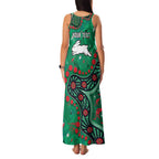 Personalized South Sydney Rabbitohs Family Matching Tank Maxi Dress and Hawaiian Shirt Aboriginal Pattern with Graffiti Style Design