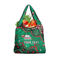Personalized South Sydney Rabbitohs Grocery Bag Aboriginal Pattern with Graffiti Style Design