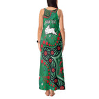 Personalized South Sydney Rabbitohs Tank Maxi Dress Aboriginal Pattern with Graffiti Style Design