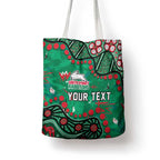 Personalized South Sydney Rabbitohs Tote Bag Aboriginal Pattern with Graffiti Style Design