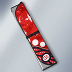 Personalized St. George Illawarra Dragons Auto Sun Shade Aboriginal Pattern with Graffiti Style Design