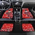 Personalized St. George Illawarra Dragons Car Mats Aboriginal Pattern with Graffiti Style Design
