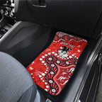Personalized St. George Illawarra Dragons Car Mats Aboriginal Pattern with Graffiti Style Design