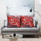 Personalized St. George Illawarra Dragons Pillow Cover Aboriginal Pattern with Graffiti Style Design