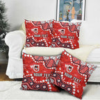 Personalized St. George Illawarra Dragons Pillow Cover Aboriginal Pattern with Graffiti Style Design
