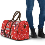 Personalized St. George Illawarra Dragons Travel Bag Aboriginal Pattern with Graffiti Style Design