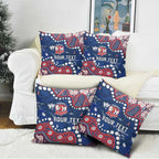 Personalized Sydney Roosters Pillow Cover Aboriginal Pattern with Graffiti Style Design