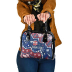 Personalized Sydney Roosters Shoulder Handbag Aboriginal Pattern with Graffiti Style Design