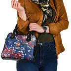 Personalized Sydney Roosters Shoulder Handbag Aboriginal Pattern with Graffiti Style Design