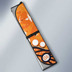 Personalized Wests Tigers Auto Sun Shade Aboriginal Pattern with Graffiti Style Design