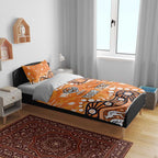 Personalized Wests Tigers Bedding Set Aboriginal Pattern with Graffiti Style Design