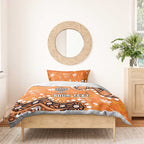 Personalized Wests Tigers Bedding Set Aboriginal Pattern with Graffiti Style Design