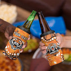 Personalized Wests Tigers 4 in 1 Can Cooler Tumbler Aboriginal Pattern with Graffiti Style Design