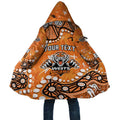 Personalized Wests Tigers Cloak Aboriginal Pattern with Graffiti Style Design