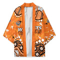 Personalized Wests Tigers Kimono Aboriginal Pattern with Graffiti Style Design