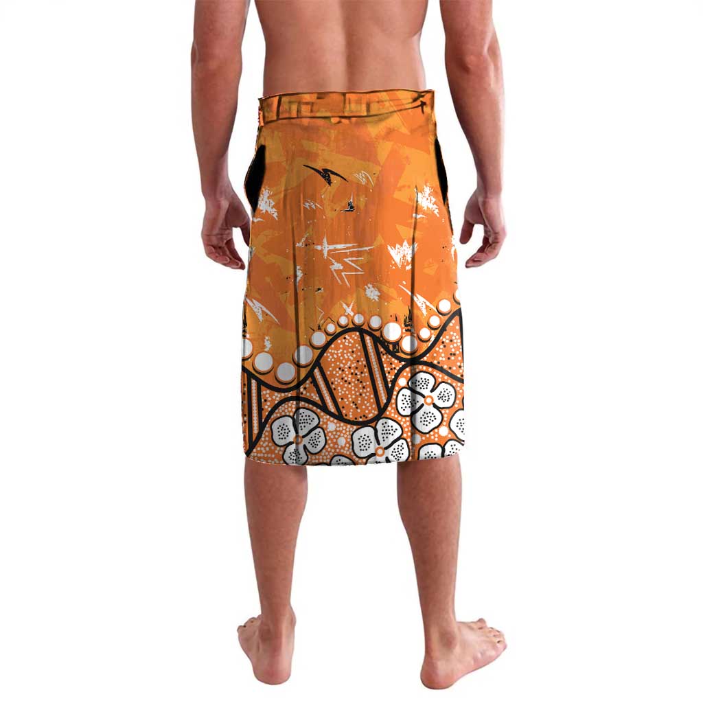 Personalized Wests Tigers Lavalava Aboriginal Pattern with Graffiti Style Design