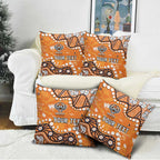 Personalized Wests Tigers Pillow Cover Aboriginal Pattern with Graffiti Style Design