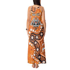 Personalized Wests Tigers Tank Maxi Dress Aboriginal Pattern with Graffiti Style Design