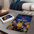 Personalized Adelaide Crows Puzzle Aboriginal Dot Painting Graffiti Style