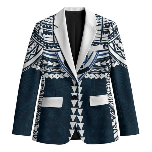 Personalized Carlton Blues Blazer Polynesian Tribal Pattern Heritage Football