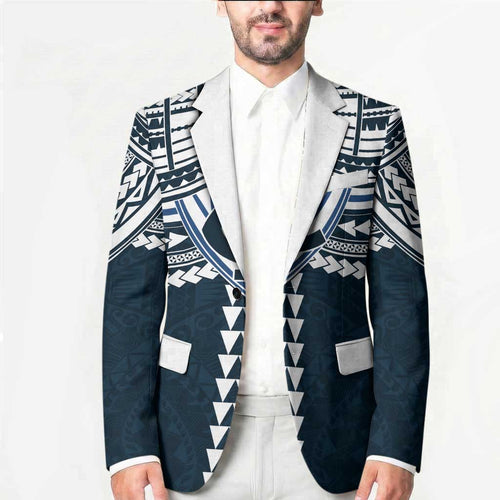Personalized Carlton Blues Blazer Polynesian Tribal Pattern Heritage Football