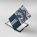 Personalized Carlton Blues Canvas Wall Art Polynesian Tribal Pattern Heritage Football