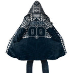 Personalized Carlton Blues Cloak Polynesian Tribal Pattern Heritage Football