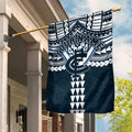 Personalized Carlton Blues Garden Flag Polynesian Tribal Pattern Heritage Football