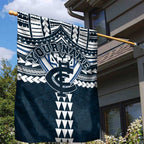 Personalized Carlton Blues Garden Flag Polynesian Tribal Pattern Heritage Football
