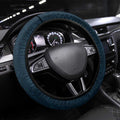 Carlton Blues Steering Wheel Cover Polynesian Tribal Pattern Heritage Football